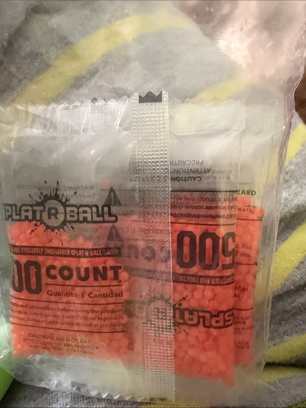 PLATR BALL Orange Refill Ammo Pack - 500 Count